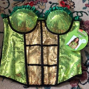 Sexy ninja turtle corset